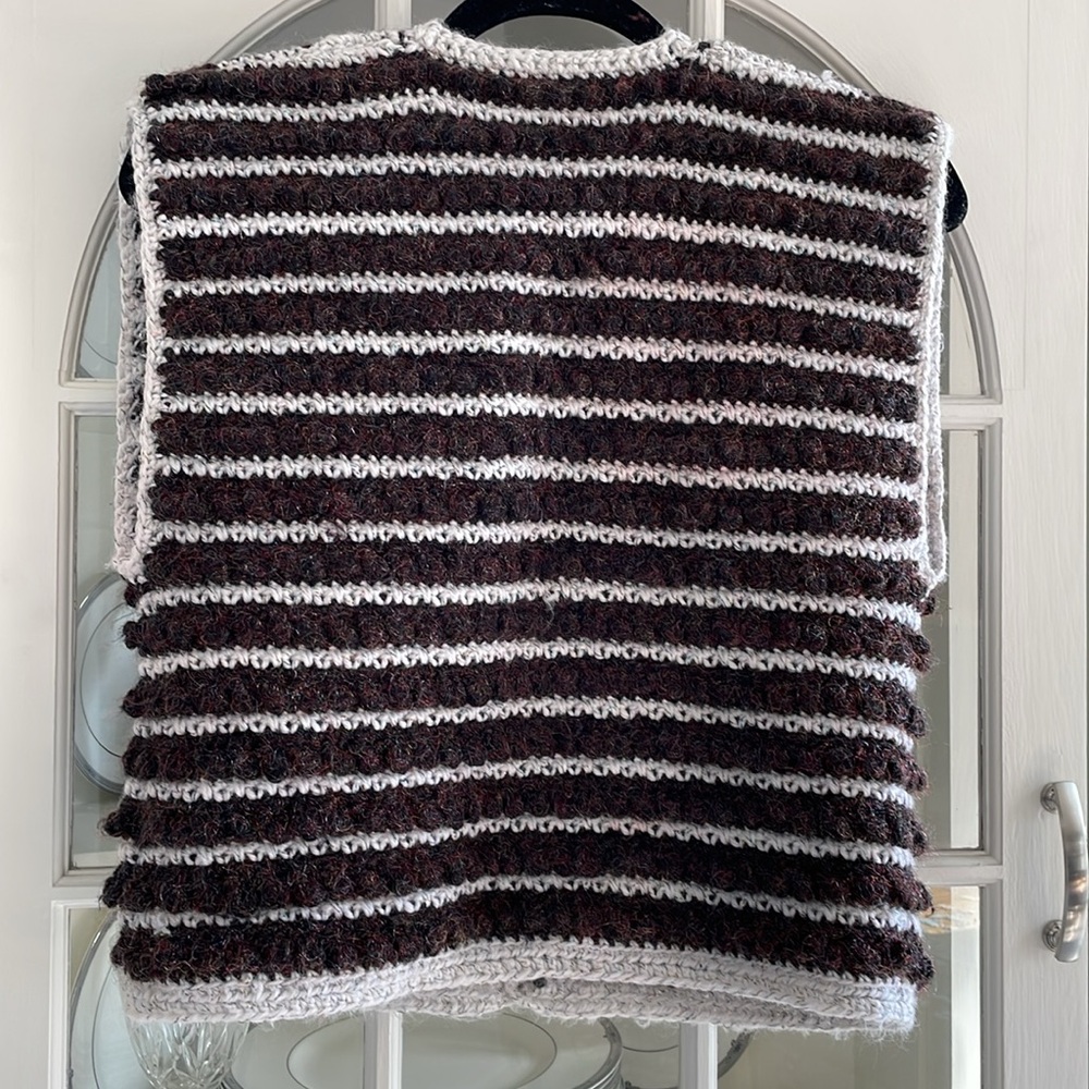 Handmade Crochet Vest - Picture 2 of 4
